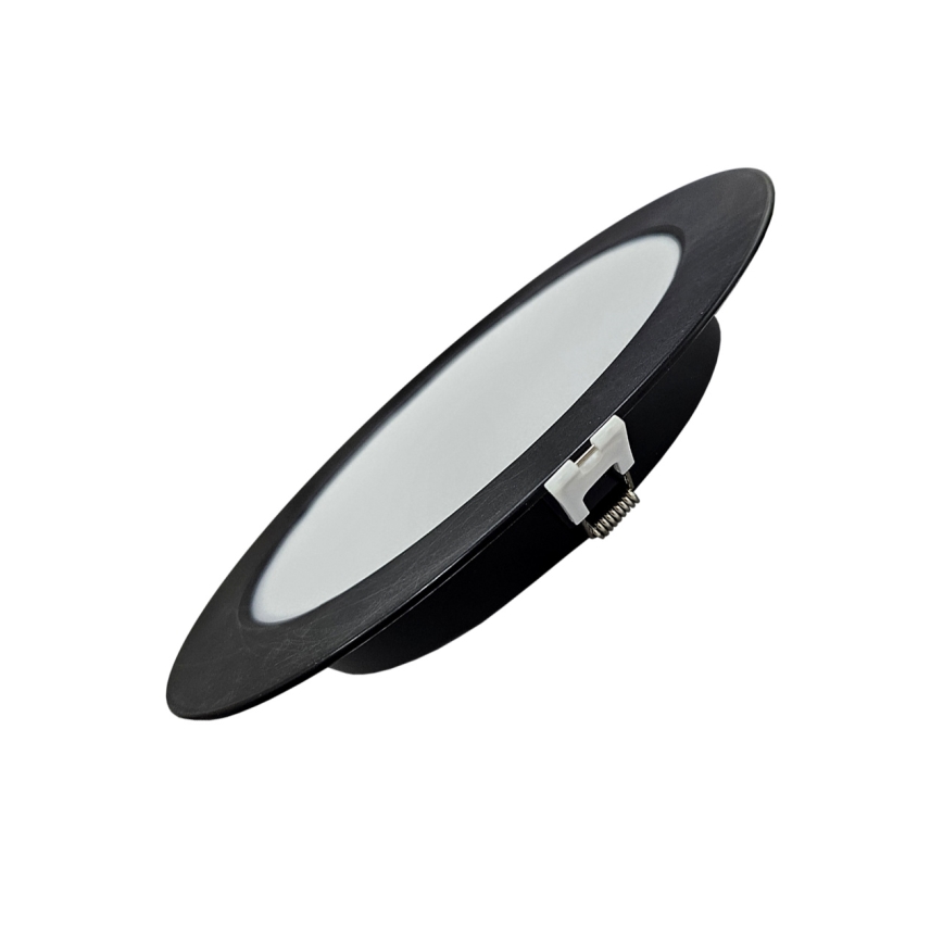 Светодиодный встроенный светильник CIRCLE LED/18W/230V 4000K диаметр 22 см черный