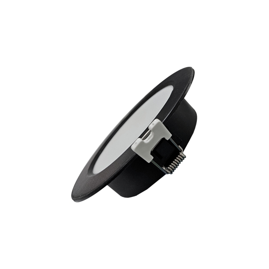Светодиодный встроенный светильник CIRCLE LED/3W/230V 4000K диаметр 9 см черный