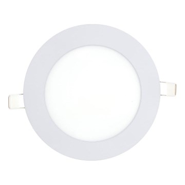 Светодиодный встроенный светильник CIRCLE LED/9W/230V 6500K диаметр 14,5 см белый