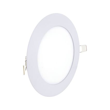Светодиодный встроенный светильник CIRCLE LED/9W/230V 6500K диаметр 14,5 см белый