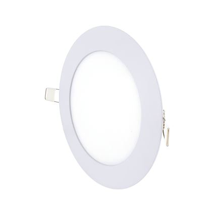 Светодиодный встроенный светильник CIRCLE LED/9W/230V 6500K диаметр 14,5 см белый