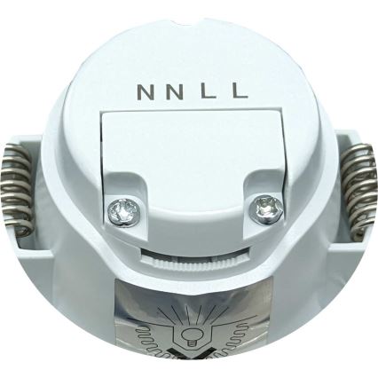 Светодиодный встроенный светильник для ванной комнаты BONO LED/5W/230V 3000K IP65 черный