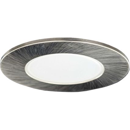 Светодиодный встроенный светильник для ванной комнаты BONO LED/8W/230V 3000K IP65 блестящий хром