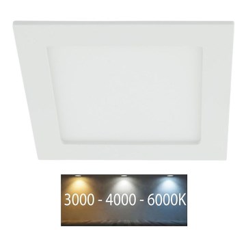 Светодиодный встроенный светильник для ванной комнаты LED/12W/230V 3000/4000/6000K IP44