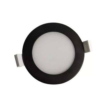 Светодиодный встроенный светильник для ванной комнаты LED/7W/230V 4000K черный IP44