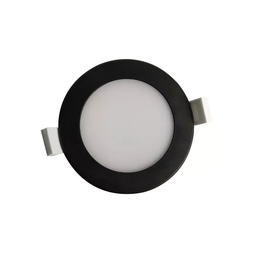 Светодиодный встроенный светильник для ванной комнаты LED/7W/230V 4000K черный IP44