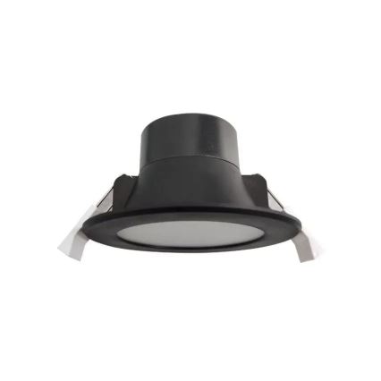 Светодиодный встроенный светильник для ванной комнаты LED/7W/230V 4000K черный IP44