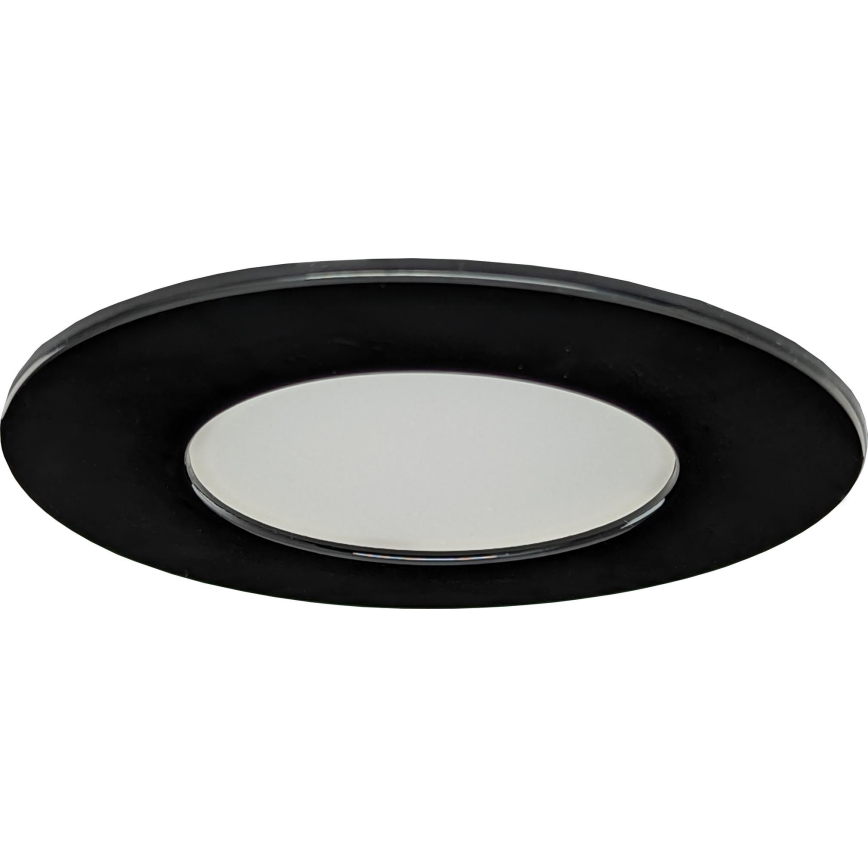 Светодиодный встроенный светильник для ванной комнаты BONO LED/8W/230V 3000K IP65 черный
