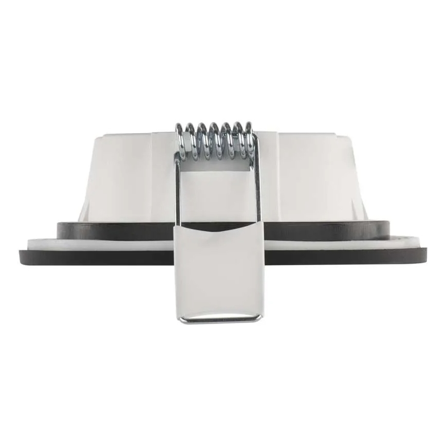 Светодиодный встроенный светильник для ванной комнаты LORI LED/4,5W/230V IP65 2700/4000K диаметр 8,5 см черный