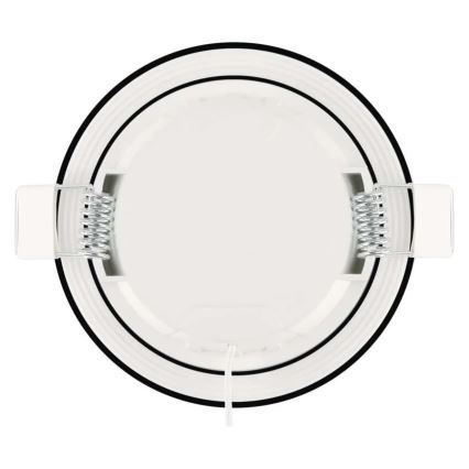 Светодиодный встроенный светильник для ванной комнаты LORI LED/4,5W/230V IP65 2700/4000K диаметр 8,5 см черный