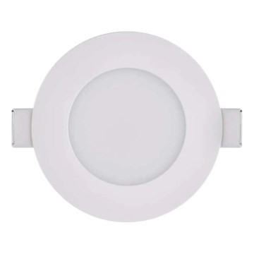 Светодиодный встроенный светильник для ванной комнаты LORI LED/4,5W/230V IP65 2700/4000K диаметр 8,5 см белый