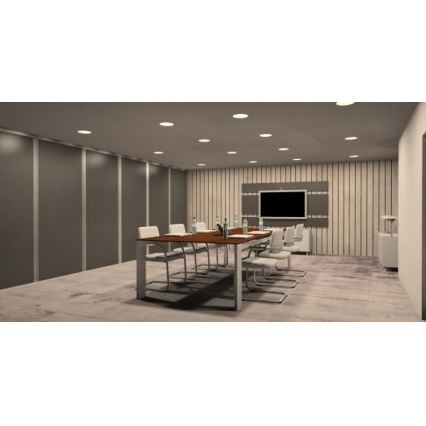 Светодиодный встроенный светильник LED/12W/230V