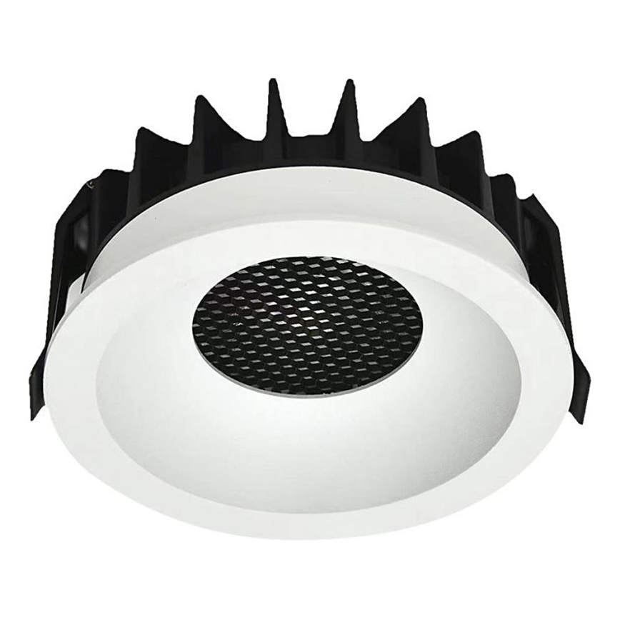 Светодиодный встроенный светильник LED/18W/230V 3000/4000/6400K диаметр 10,6 см белый