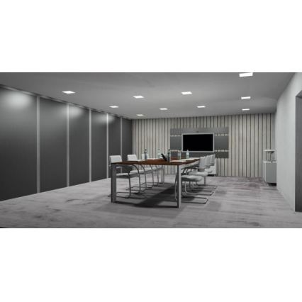 Светодиодный встроенный светильник LED/18W/230V