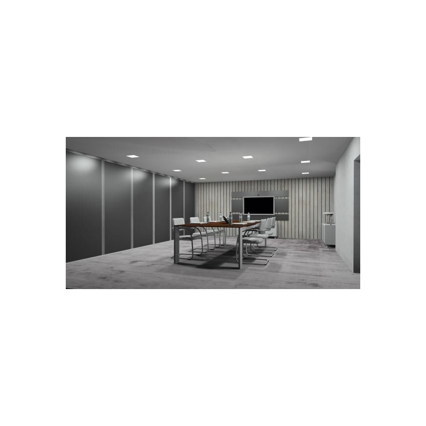 Светодиодный встроенный светильник LED/18W/230V