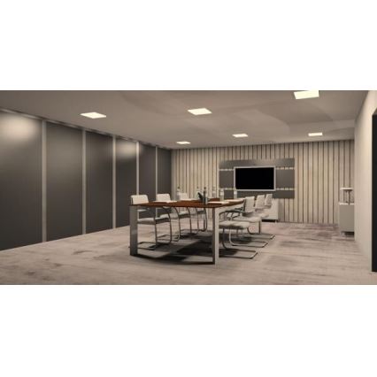 Светодиодный встроенный светильник LED/24W/230V