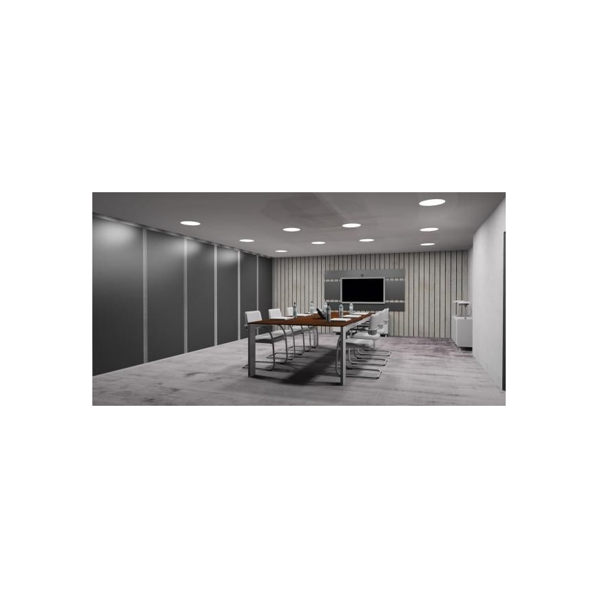 Светодиодный встроенный светильник LED/24W/230V