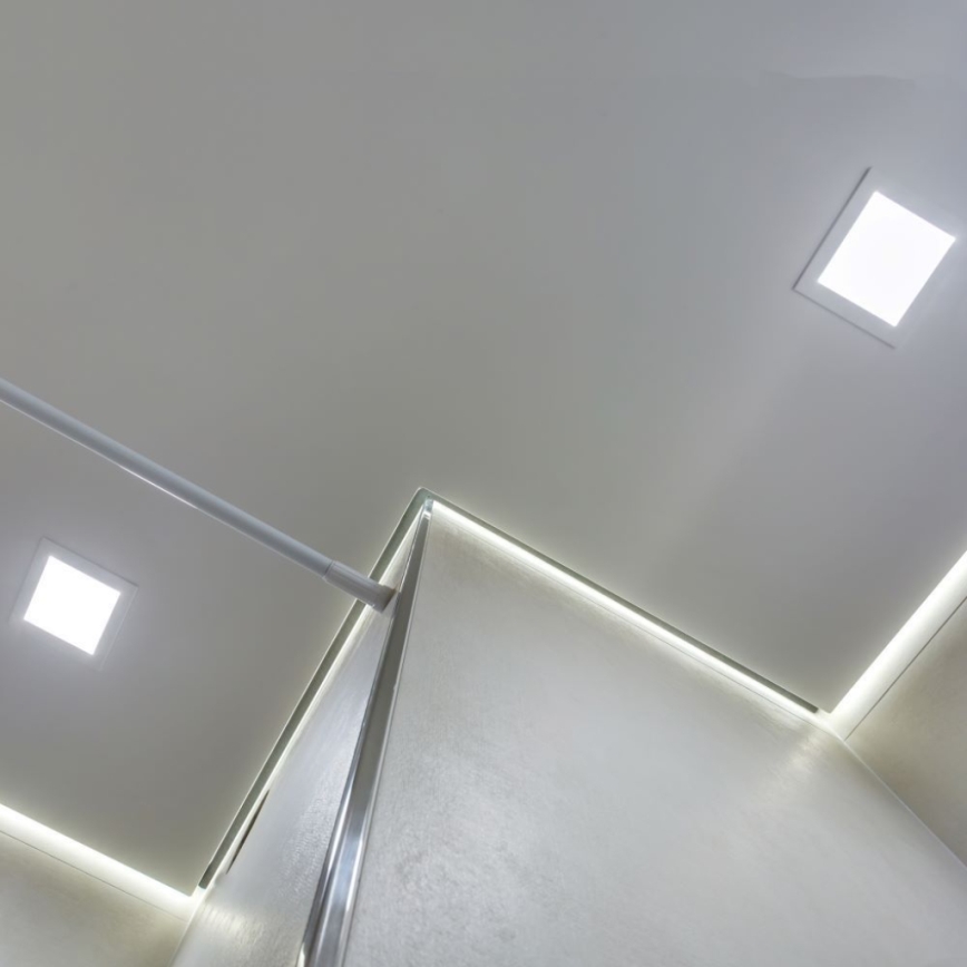 Светодиодный встроенный светильник LED/3W/230V 9x9 см 4000K белый
