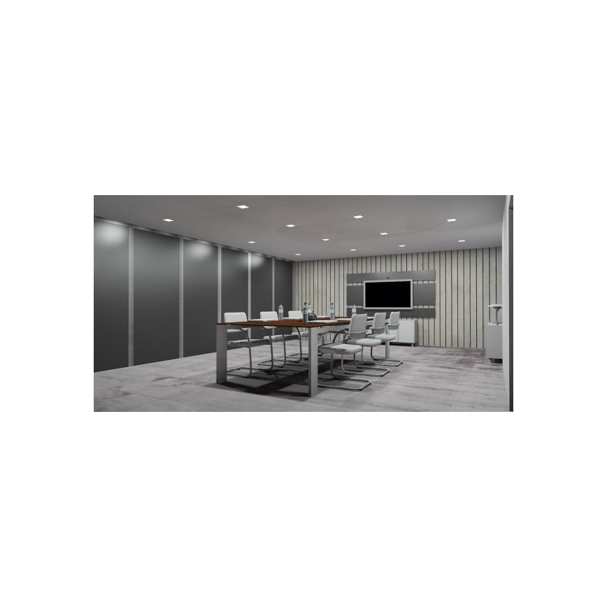 Светодиодный встроенный светильник LED/6W/230V