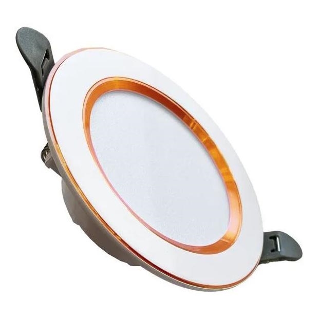 Светодиодный встроенный светильник LED/7,5W/230V 4000K белый/золотистый