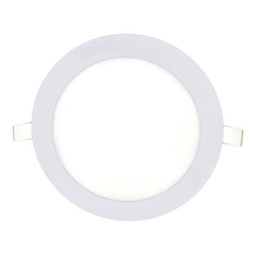 Светодиодный встроенный светильник QTEC LED/18W/230V 6500K диаметр 22 см