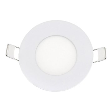 Светодиодный встроенный светильник QTEC LED/3W/230V 6500K диаметр 8,3 см