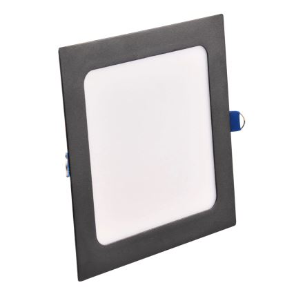 Светодиодный встроенный светильник RIGEL LED/10W/230V 4000K 16,8x16,8 см черный