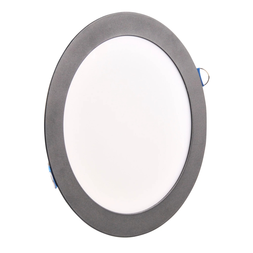 Светодиодный встроенный светильник RIGEL LED/14W/230V 4000K диаметр 22 см черный