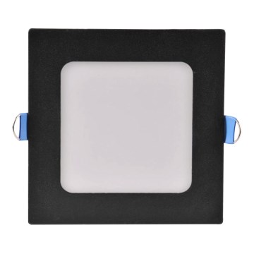 Светодиодный встроенный светильник RIGEL LED/4,8W/230V 4000K 11,8x11,8 см черный
