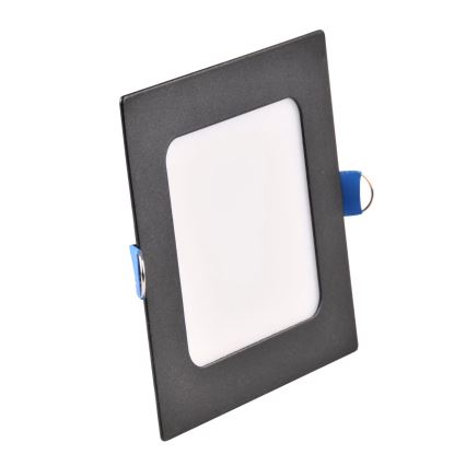 Светодиодный встроенный светильник RIGEL LED/4,8W/230V 4000K 11,8x11,8 см черный
