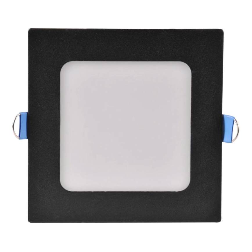 Светодиодный встроенный светильник RIGEL LED/4,8W/230V 4000K 11,8x11,8 см черный