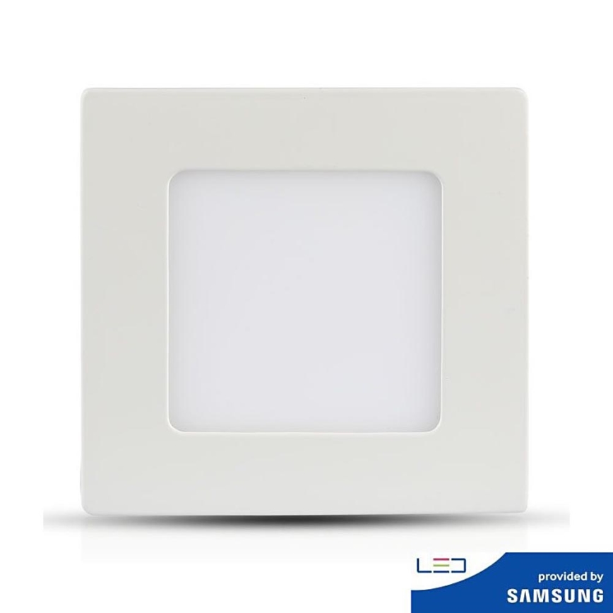 Светодиодный встроенный светильник SAMSUNG CHIP LED/12W/230V 6400K квадратный
