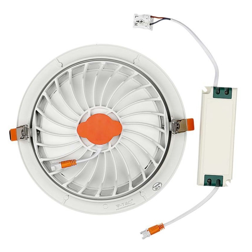 Светодиодный встроенный светильник SAMSUNG CHIP LED/30W/230V 3000K