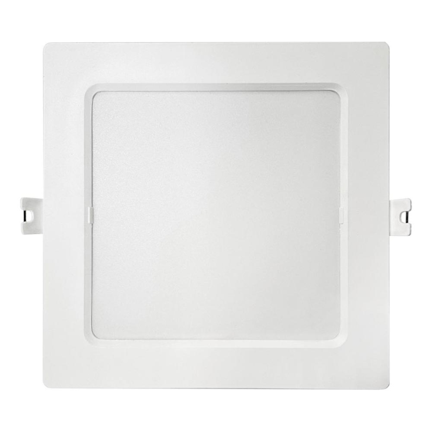 Светодиодный встроенный светильник SQUARE LED/12W/230V 4000K 17x17 см белый
