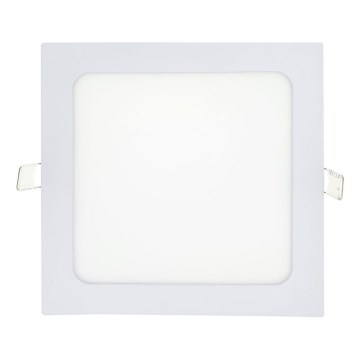 Светодиодный встроенный светильник SQUARE LED/15W/230V 4200K 18,8x18,8 см белый