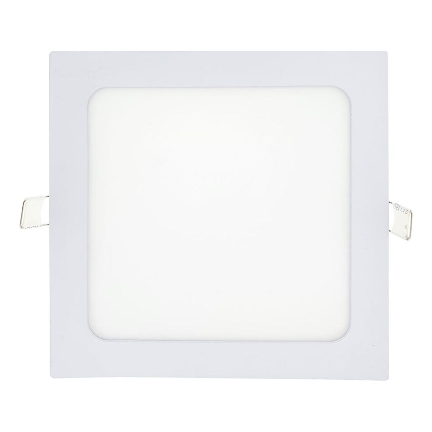 Светодиодный встроенный светильник SQUARE LED/15W/230V 4200K 18,8x18,8 см белый