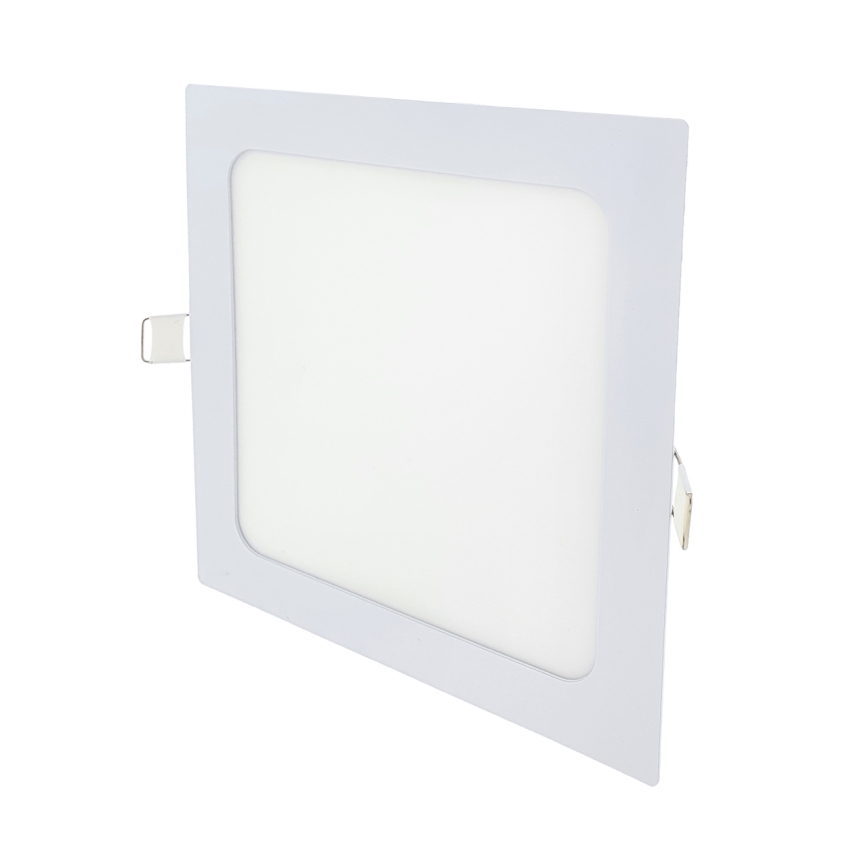 Светодиодный встроенный светильник SQUARE LED/15W/230V 4200K 18,8x18,8 см белый