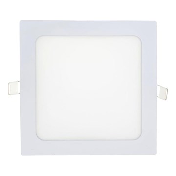 Светодиодный встроенный светильник SQUARE LED/15W/230V 6500K 18,8x18,8 см белый