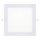 Светодиодный встроенный светильник SQUARE LED/18W/230V 6500K 22x22 см белый