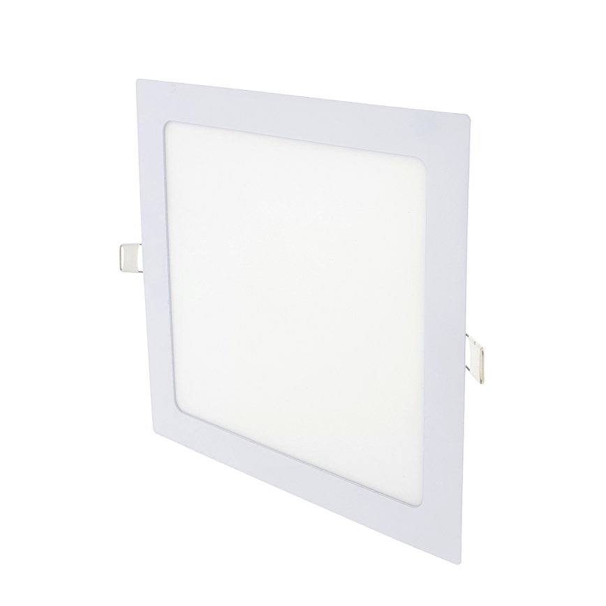 Светодиодный встроенный светильник SQUARE LED/18W/230V 6500K 22x22 см белый