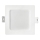 Светодиодный встроенный светильник SQUARE LED/3W/230V 4000K 9x9 см белый