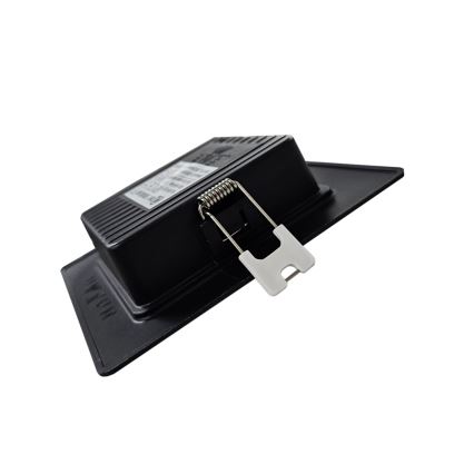 Светодиодный встроенный светильник SQUARE LED/6W/230V 4000K 12x12 см черный