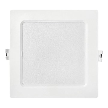 Светодиодный встроенный светильник SQUARE LED/9W/230V 4000K 14,5x14,5 см белый