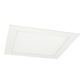 Светодиодный встроенный светильник VEGA LED/18W/230V 2900/3900/5800K 22,5x22,5 см белый