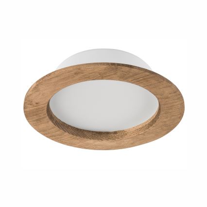 Светодиодный встроенный светильник WOODY SPOT LED/12,5W/230V 3000K орех диаметр 16 см