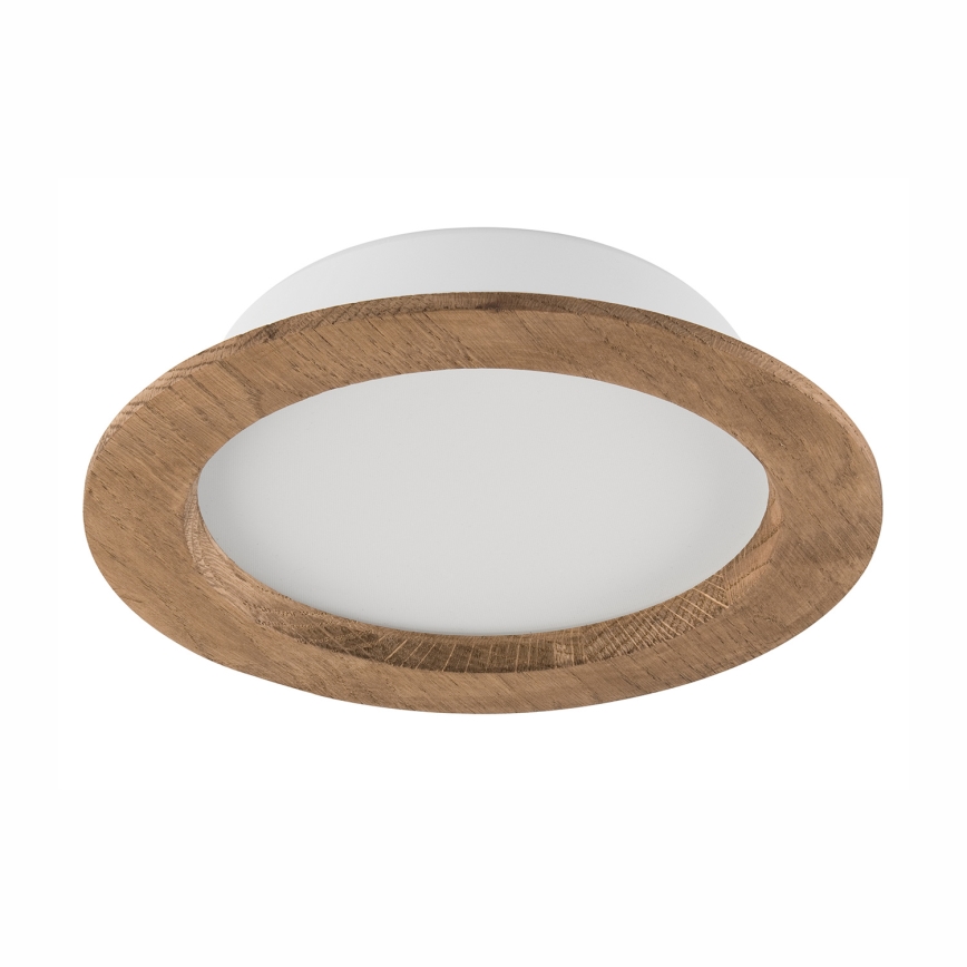 Светодиодный встроенный светильник WOODY SPOT LED/16,5W/230V 4000K орех диаметр 18,5 см