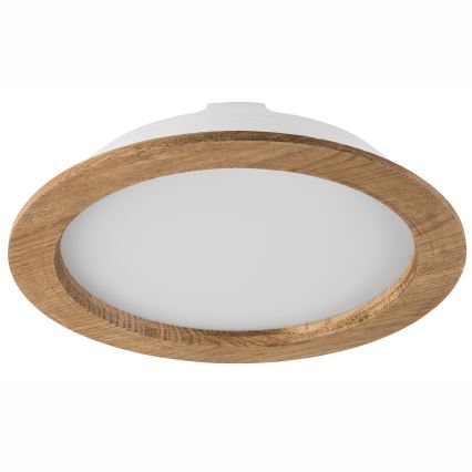 Светодиодный встроенный светильник WOODY SPOT LED/23,5W/230V 4000K орех диаметр 23,5 см