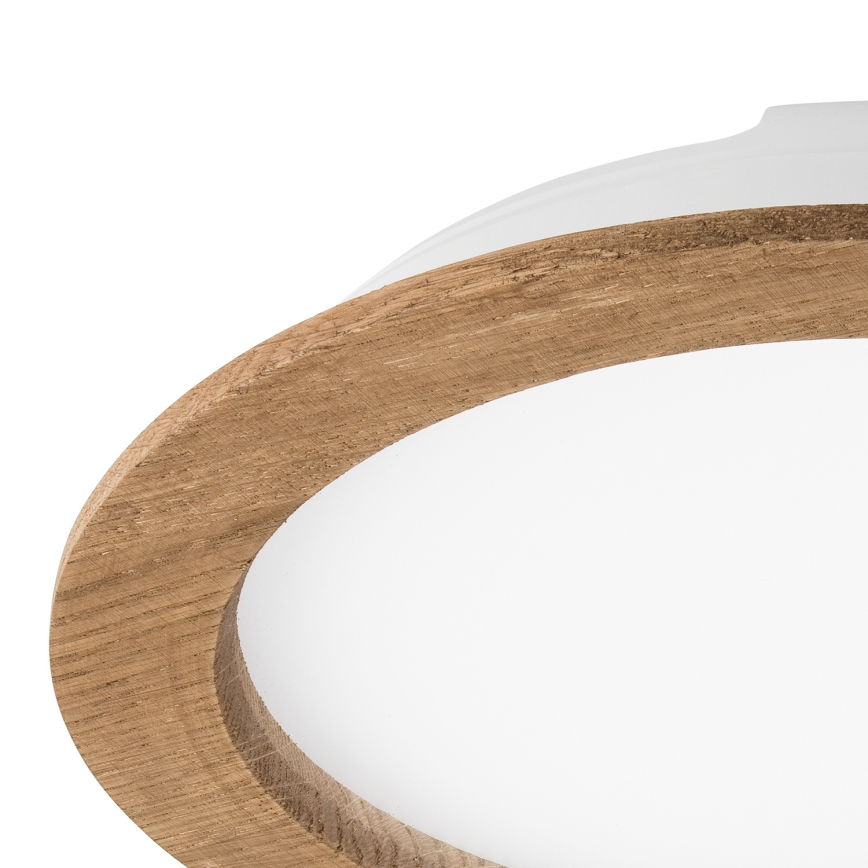 Светодиодный встроенный светильник WOODY SPOT LED/23,5W/230V 4000K орех диаметр 23,5 см