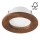 Светодиодный встроенный светильник WOODY SPOT LED/5,5W/230V 4000K вишня диаметр 10 см