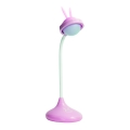 Светодиодная детская сенсорная лампа RABBIT LED/0,4W/5V 3000/6500K розовый + USB